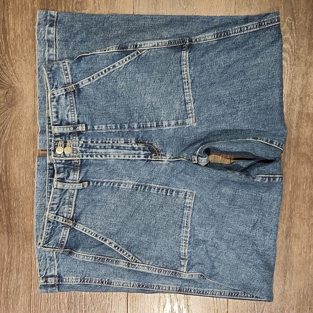 GAP HIGH RISE WIDE LEG CROP JEANS, 6 (28)